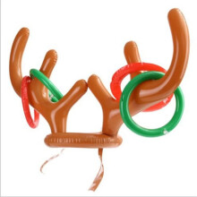 Inflatable Antler Throwing Circle Christmas Gift Children Surprise