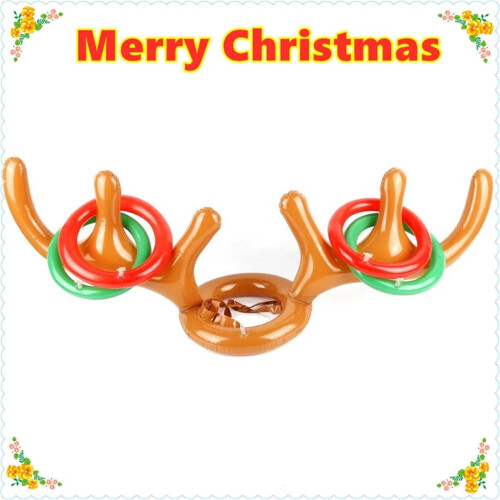 Inflatable Antler Throwing Circle Christmas Gift Children Surprise 1