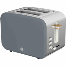 (Swan 2 Slice Nordic Style Toaster Grey) Swan 2 Slice Nordic Style Toaster