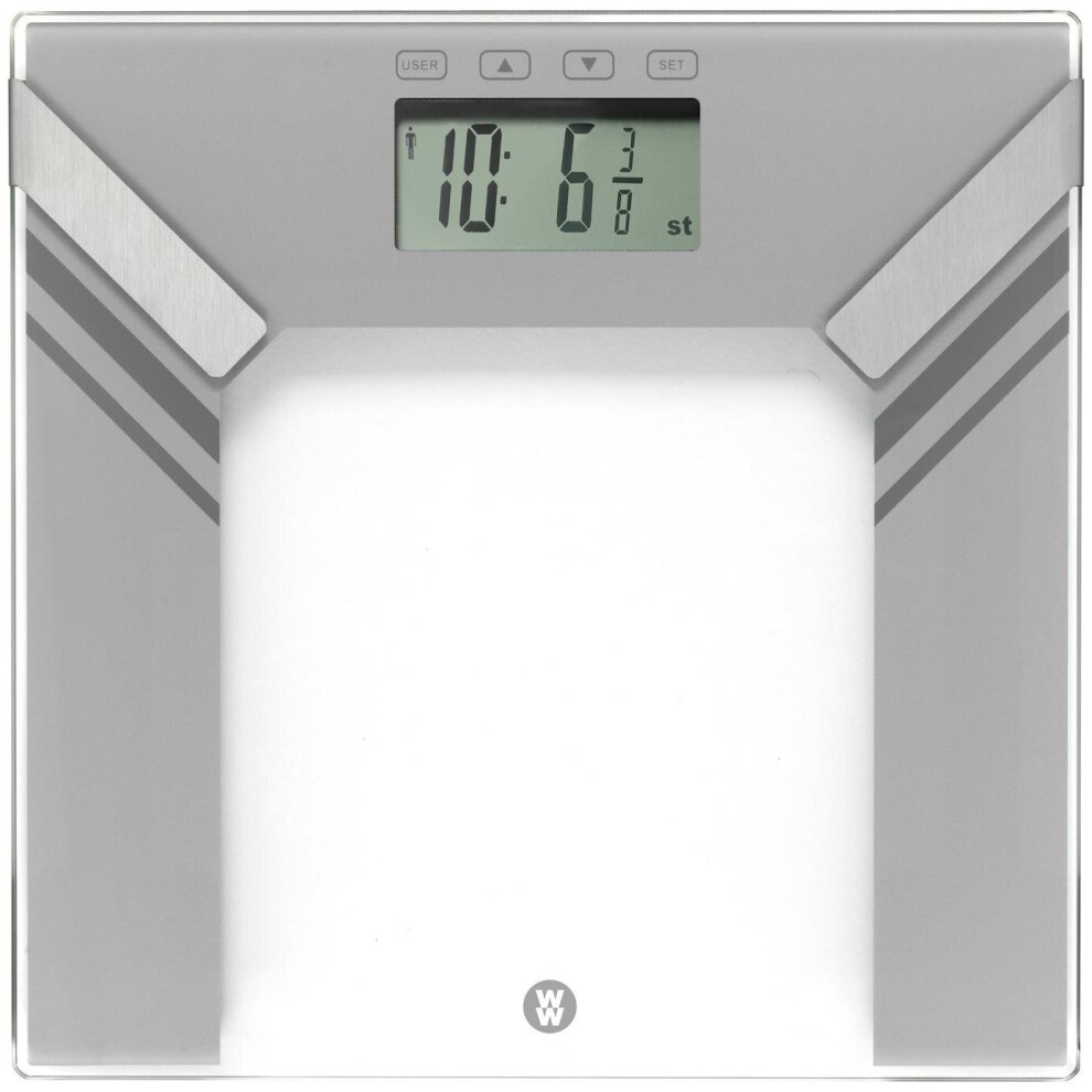 Weight Watchers 8918U Digital Ultra Slim Body Analyser Glass Weighing Scales