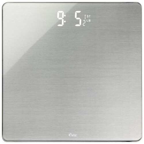 Weight Watchers Weight Watchers 8923U Polished Glass Ghost Scale 182kg Hidden LCD Display