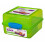 Sistema Sistema 3 Compartment 1.4L Lunch Cube Box, Green 1