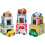 Melissa & Doug Melissa & Doug Nesting and Sorting Blocks – 6 Buildings, 6 Wooden Vehicles 1