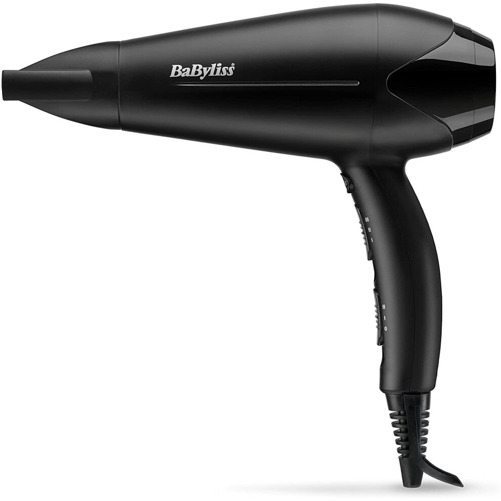 Babyliss 5563U 2200W Lightweight Ceramic Ionic Hair Dryer For Frizz-Free Hair