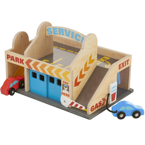 Melissa & Doug Melissa & Doug Service Station Parking Garage