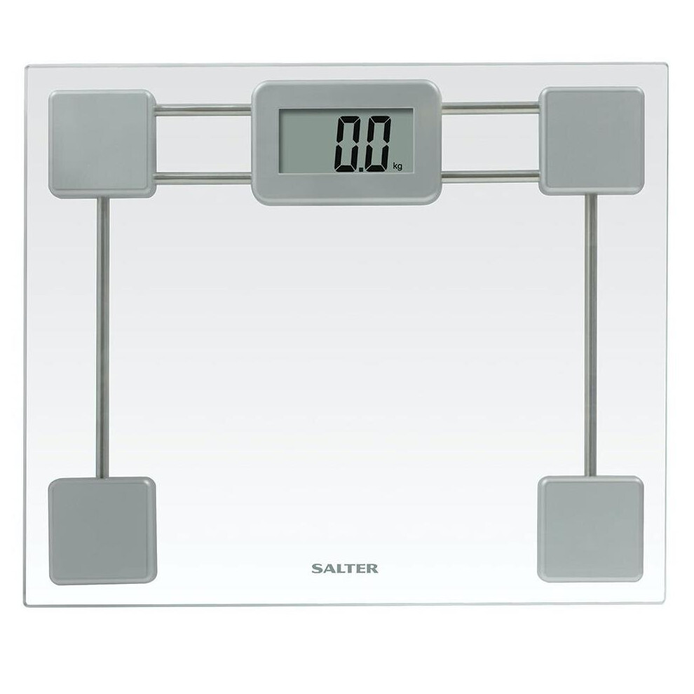 Salter Compact Glass Electronic Bathroom Scale