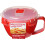 Sistema Sistema Red Klip It Microwave Noodle Bowl, 940ml 1