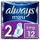 Always Always Maxi Size 2 Long 12 Pads 1