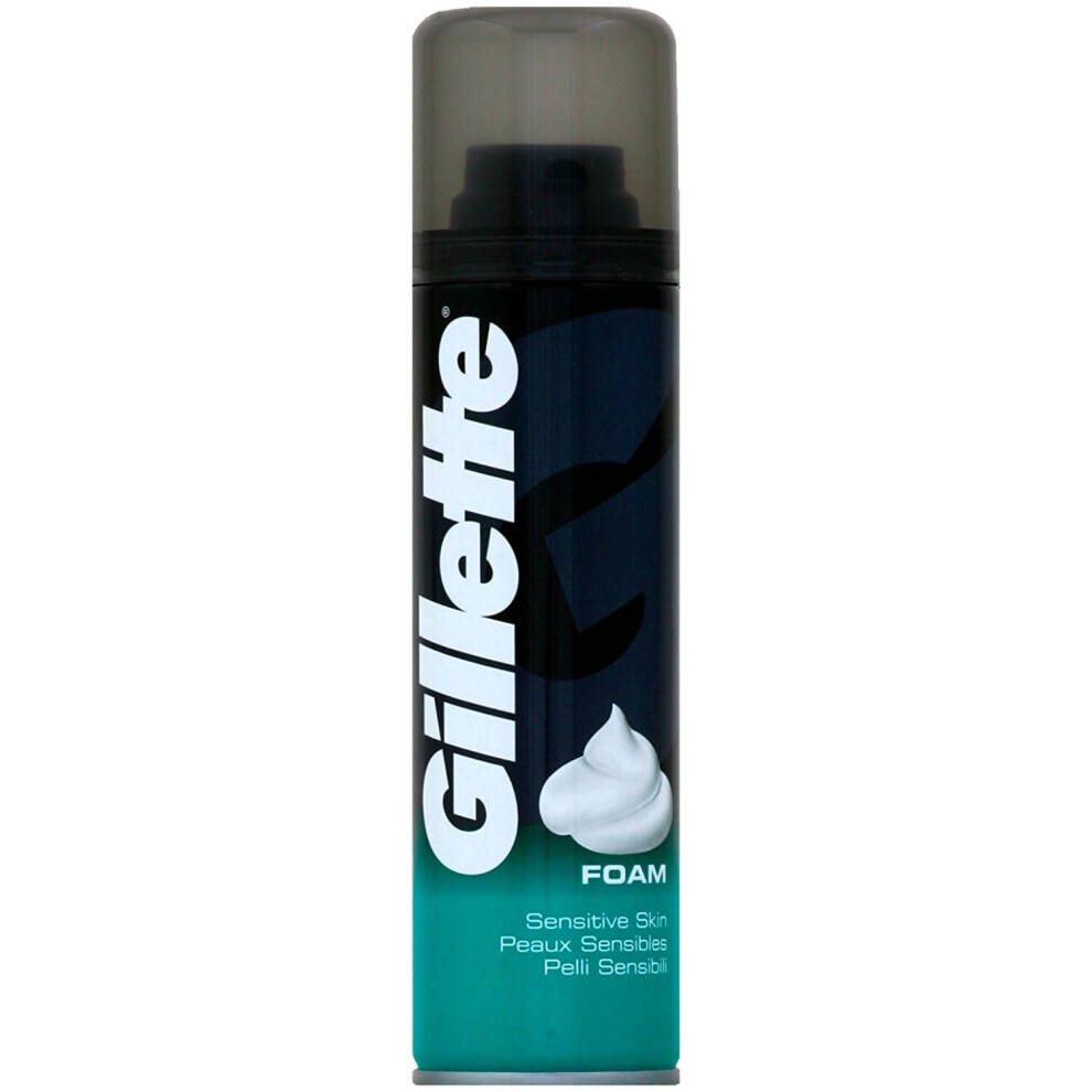 Gillette Shave Foam Sensitive 200Ml