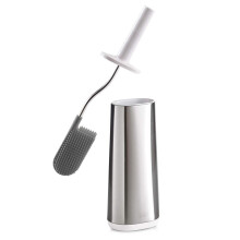 Joseph Joseph Flex Toiletborstel met Slanke Houder - Flexibel, Antidruppel, Roestvrij Staal - 70517