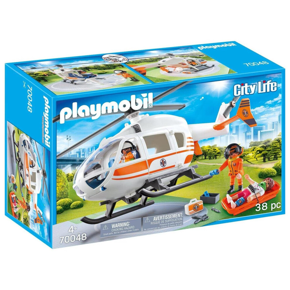 Playmobil City Life Rescue Helicopter 