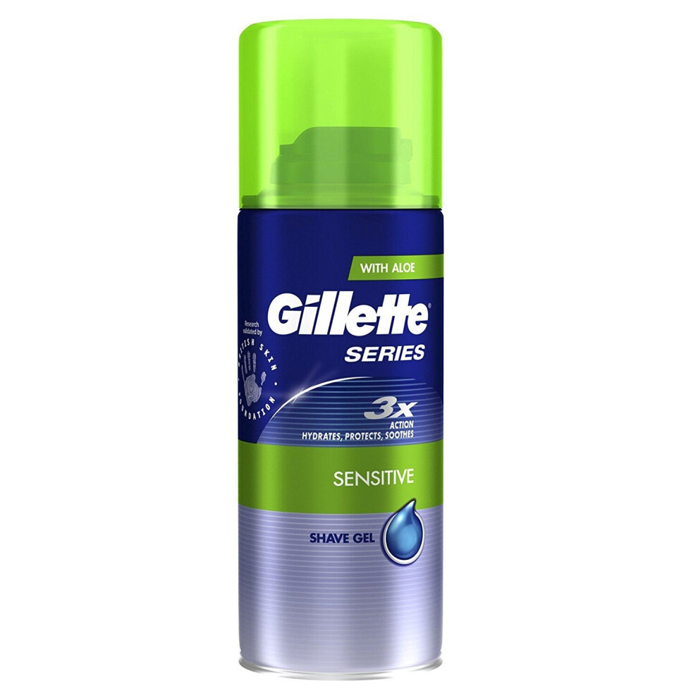 Gillette Series Shave Gel Sensitive 75ml [PR]