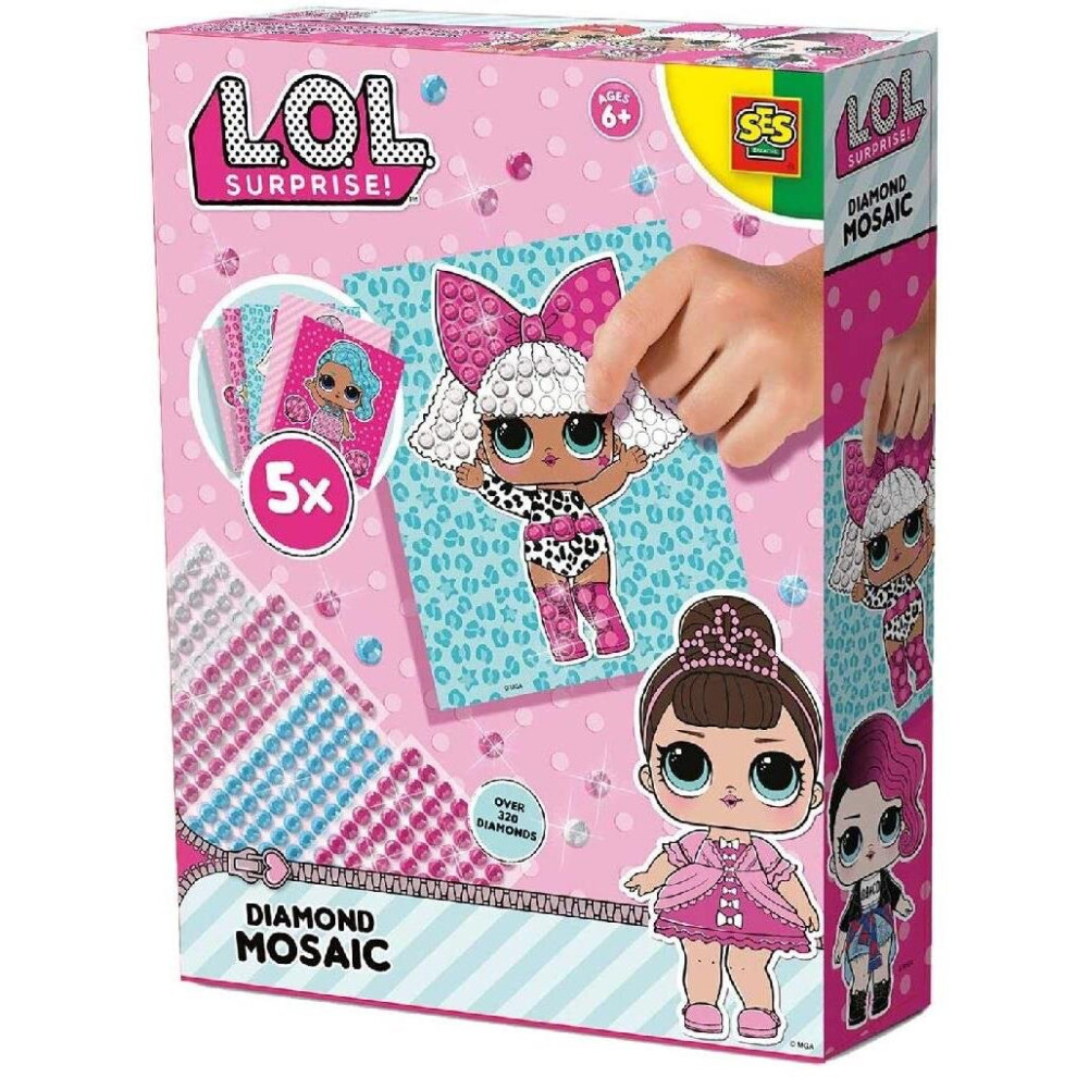 L.o.l. Surprise! Lol Surprise Children's Diamond Mosaic Set