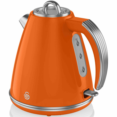 Electric store kettle orange