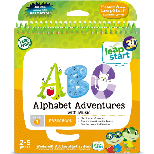 LeapFrog Leapfrog Leapstart 3D - Alphabet Adventures Activity Book 3D