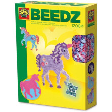 Ses Creative Children's Beedz Unicorn Fantasy Horses Glow-In-The-Dark Iron- 06115