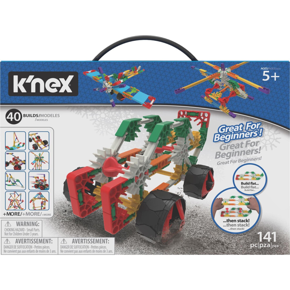 K'nex Building Sets Beginner 40 Model Ages 5+