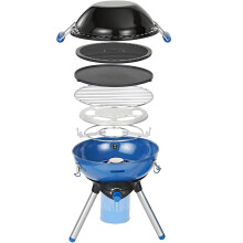 Campingaz Party Grill 400 CV Gas Stove Blue/Black - 5-in-1 Cooking 2000W - Uses CV300+/CV470+ - Carry Bag - 3.13852E+12