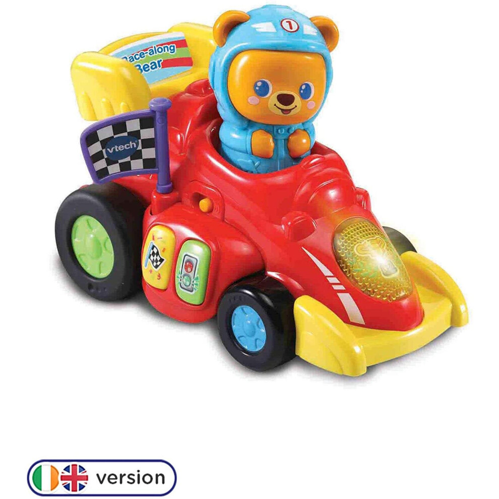 Vtech Baby Race-Along Bear Baby Toy Car For Ages 12-36 Months