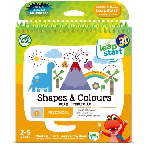 LeapFrog Leapfrog Leapstart 3D - Shapes & Colours Activity Book 3D