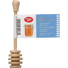 Tala Honey Dipper - FSC-Certified Wood, Beige Finish, Ideal for Drizzling Honey