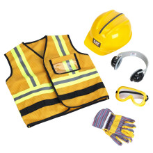 Theo Klein CAT Worker Jacket with Construction Hat and Accessories For Ages 3+ and Above