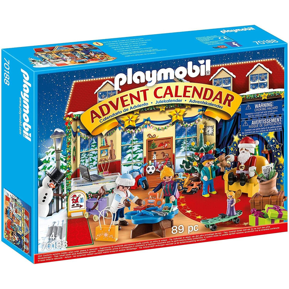 Playmobil 70188 Advent Calendar Toy Role Play Multi-Coloured One Size