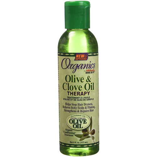 Óleo de Oliva e Cravo Orgânico da Africa's Best 6oz