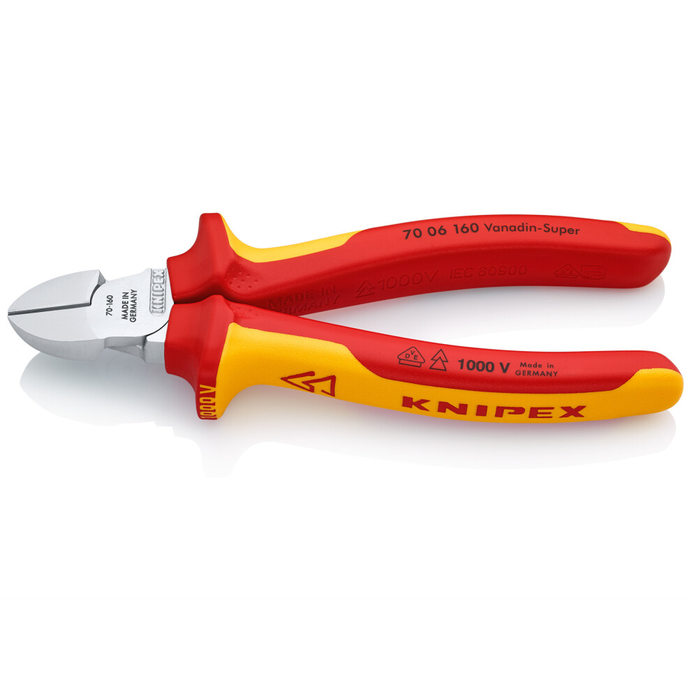 Knipex 70 06 160 Diagonal Cutters VDE 160mm