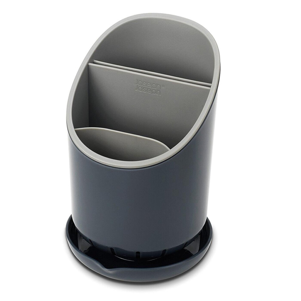Joseph Joseph Dock Cutlery Drainer and Organiser - Dark Grey/Grey