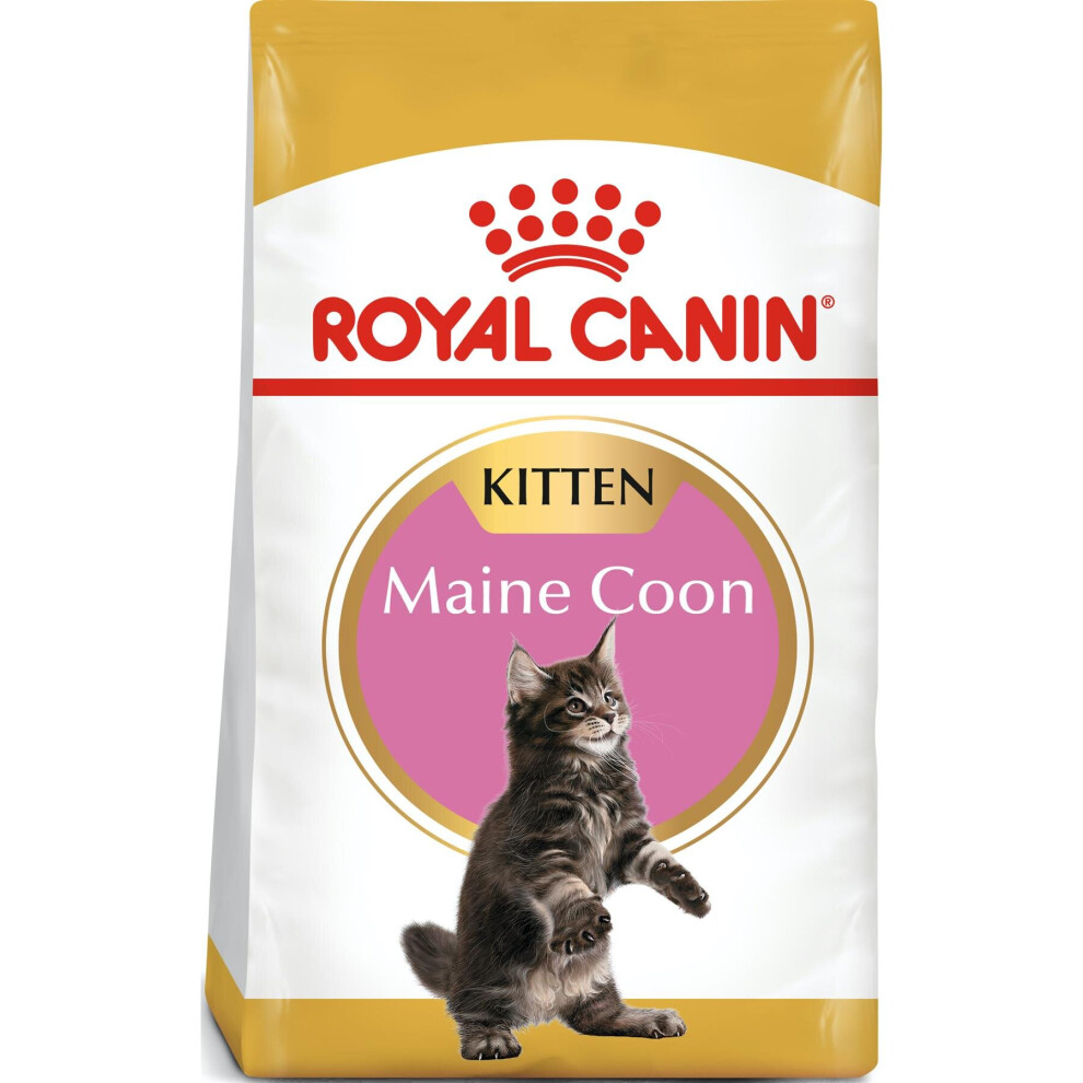 New Royal Canin Maine Coon Kitten Food Dry Mix 4 Kg