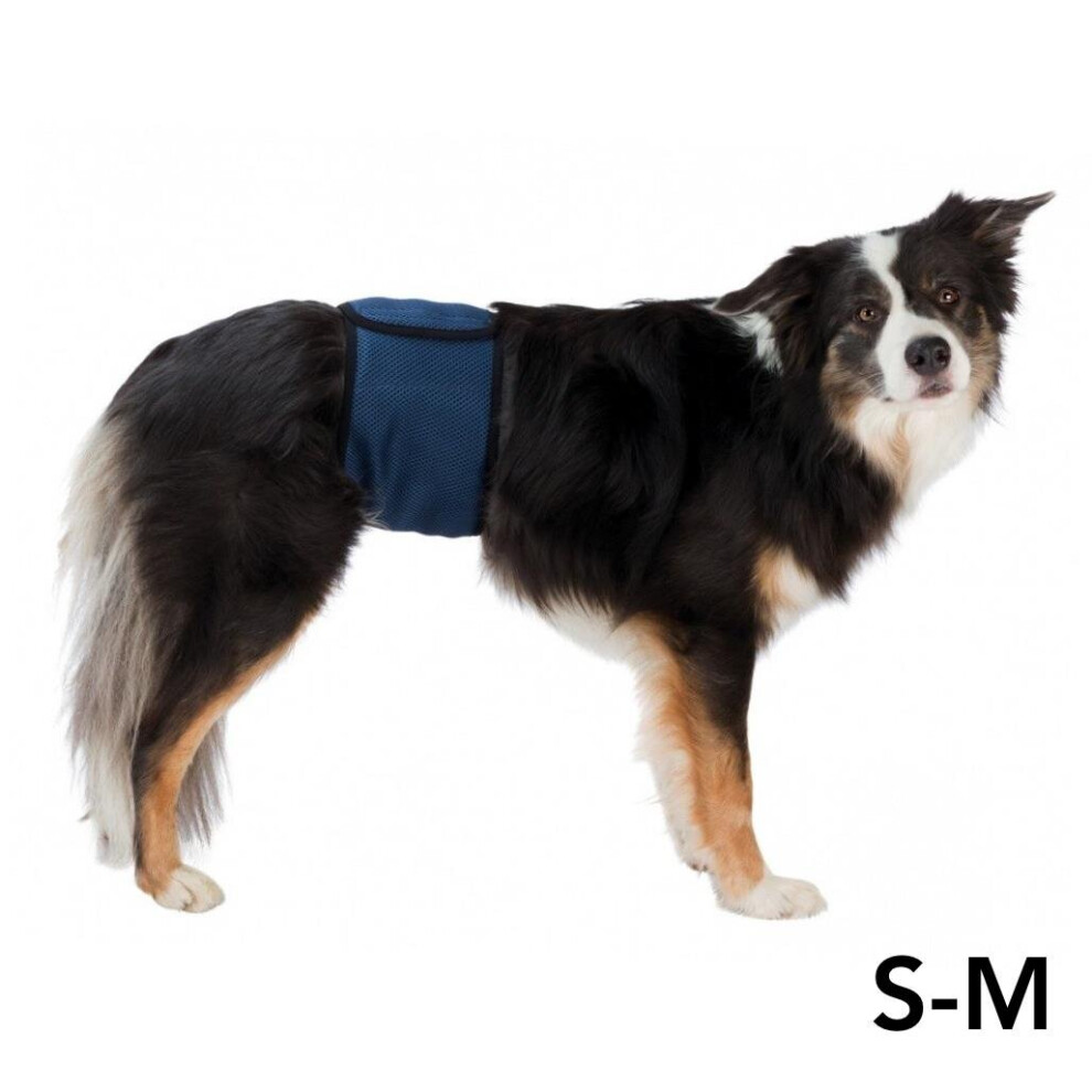 ((S-M) 37-45 CM) Trixie Belly Band for Male Dogs