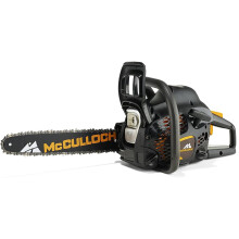 McCulloch MCCS42S 42cc Petrol Chainsaw – 16in Bar, Soft Start, Anti-Vibration, 1.5kW
