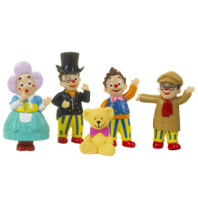 Mr Tumble and Friends Figurine Set With 5 Individual Figurines Including Mr Tumble For Ages 3+