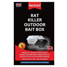 Rentokil Rat Killer Outdoor Bait Box RKLPSR71