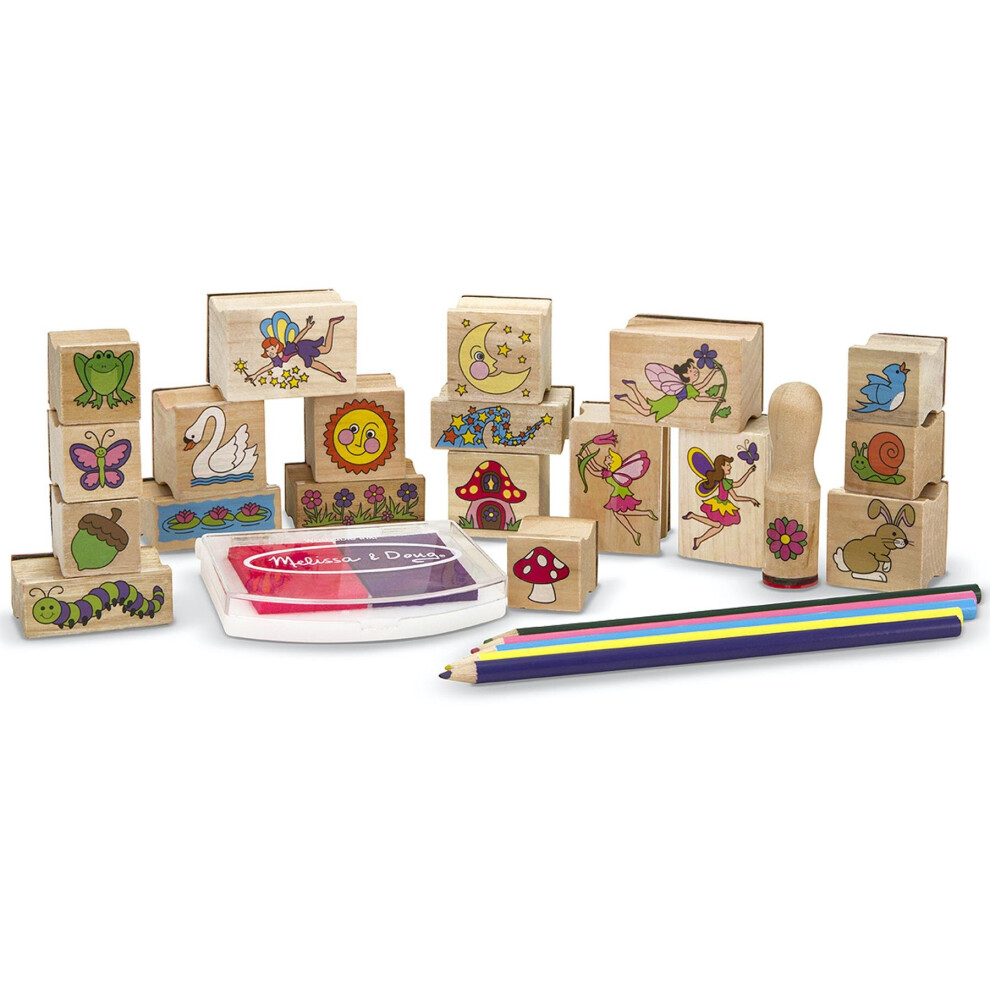 Melissa & Doug Melissa And Doug Stamp-A-Scene-Fairy Garden