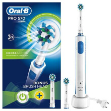 Oral-B PRO 570 3D Cross Action Electric Toothbrush
