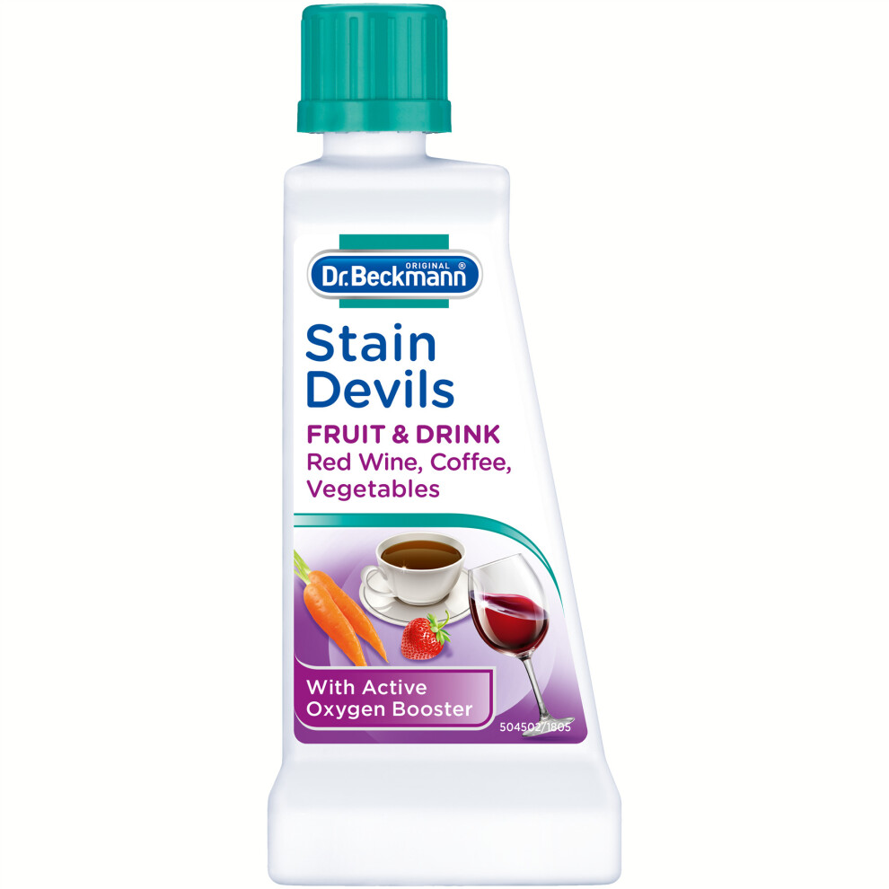 Original Dr. Beckmann Stain Devil Targets Fruit,Drink,Wine,Coffee 50ml