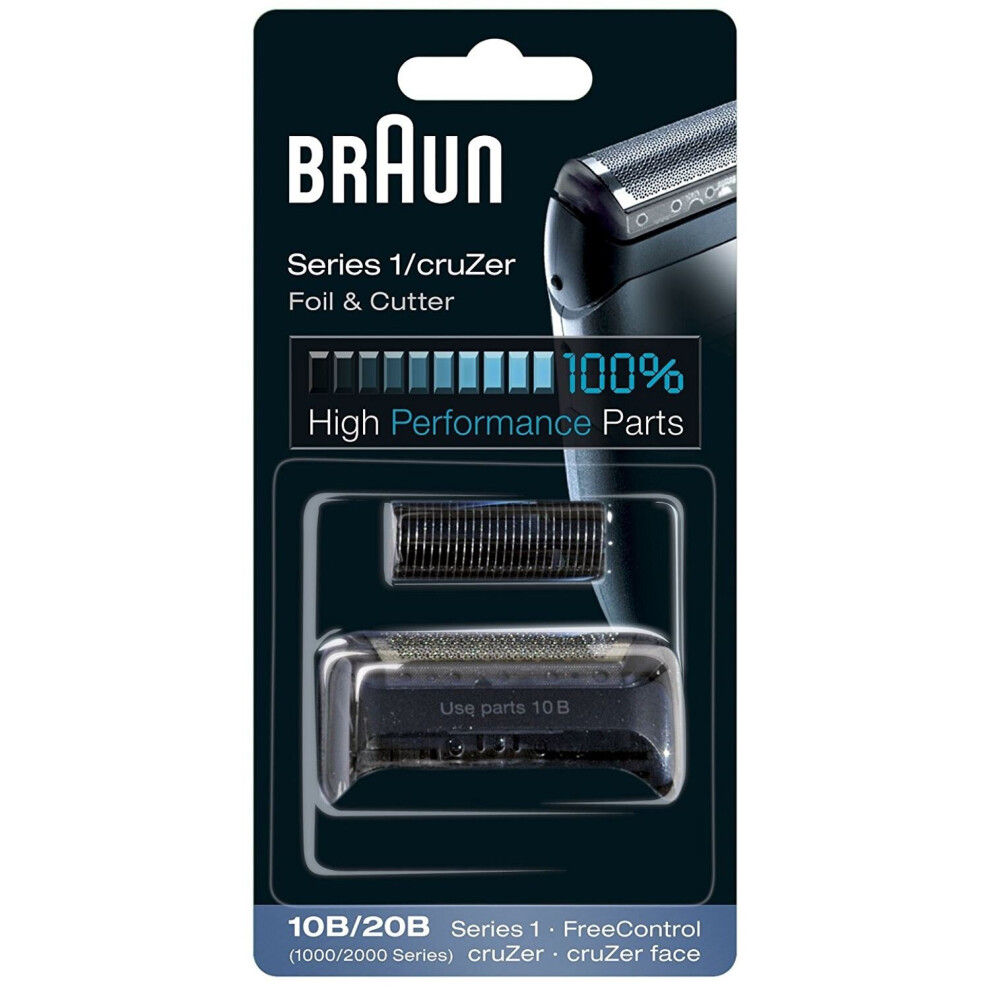 Braun 10B Replacement Foil & Cutter Cassette  Combi Pack