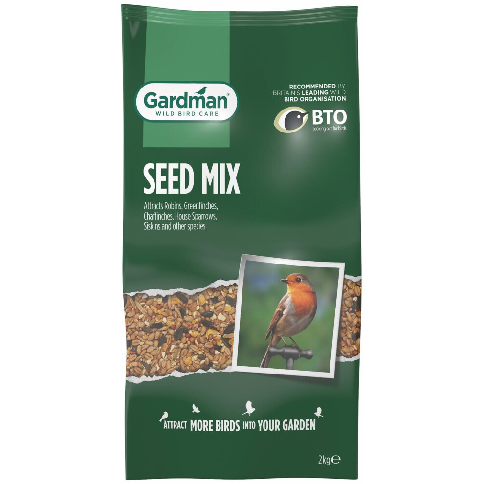 Gardman Seed Mix For Wild Birds 2kg