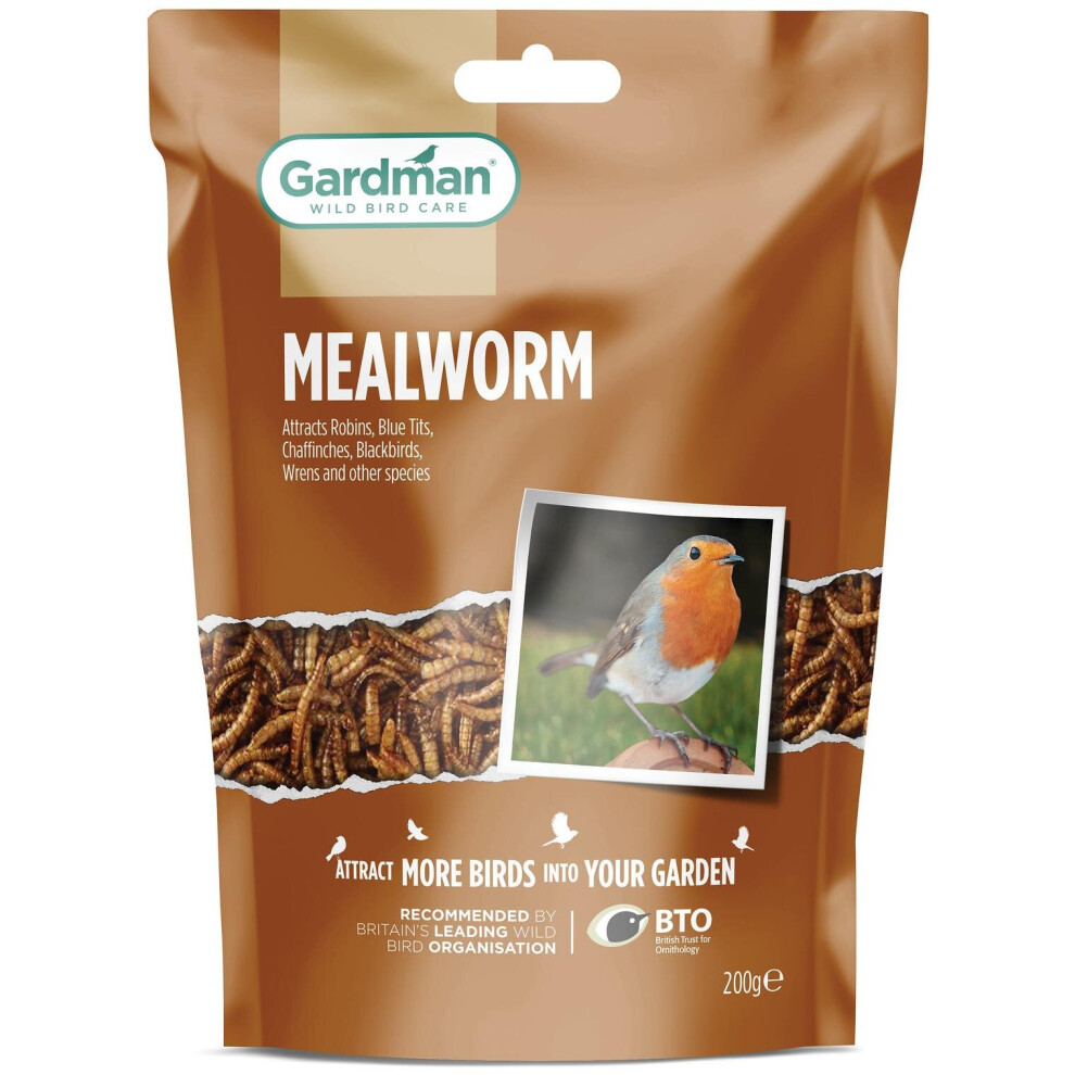 Gardman Mealworm Pouch 200g