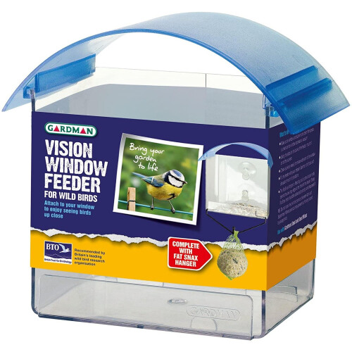 Gardman Gardman All New Vision Window Bird Feeder