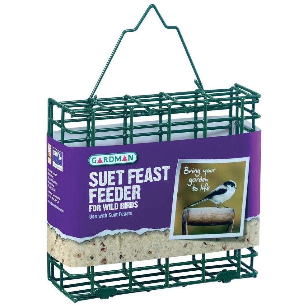 Gardman Bird, Natural, Suet Feast Feeder
