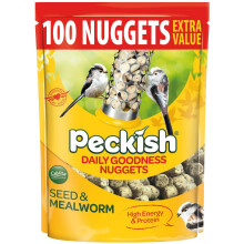 Peckish Daily Goodness 100 Nuggets Pouch Extra Value