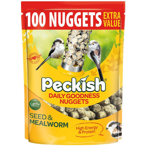 Peckish Peckish Daily Goodness 100 Nuggets Pouch Extra Value