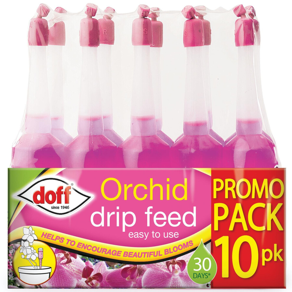 Doff Orchid Drip Feeder 10 Pack [DP1044]