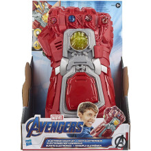 Marvel Avengers: Endgame Red Infinity Gauntlet Electronic Fist Roleplay Toy with Lights and Sounds