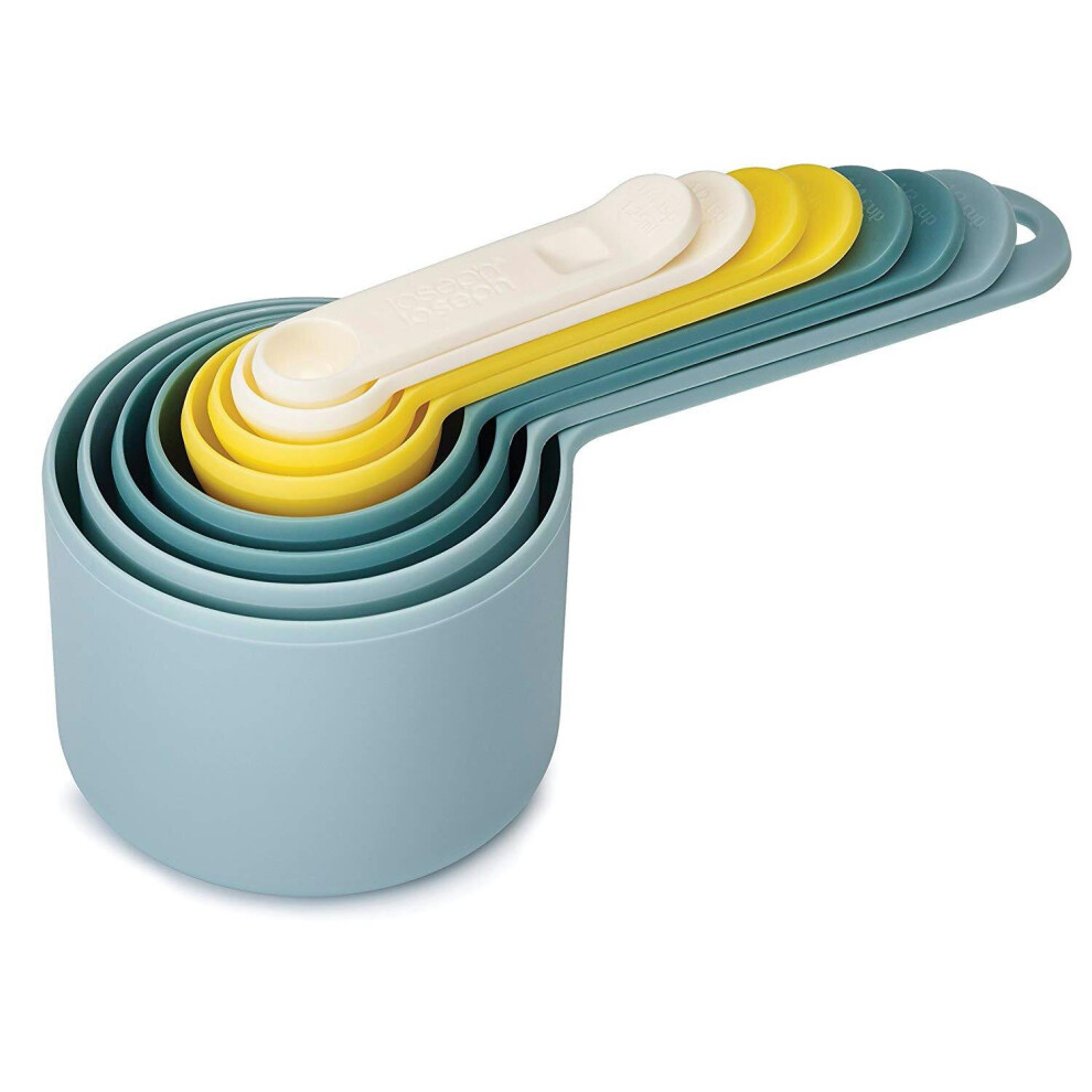 Joseph Joseph Nest Measure Measuring Cup Set, Opal - Multi-Colour, 8 Piece