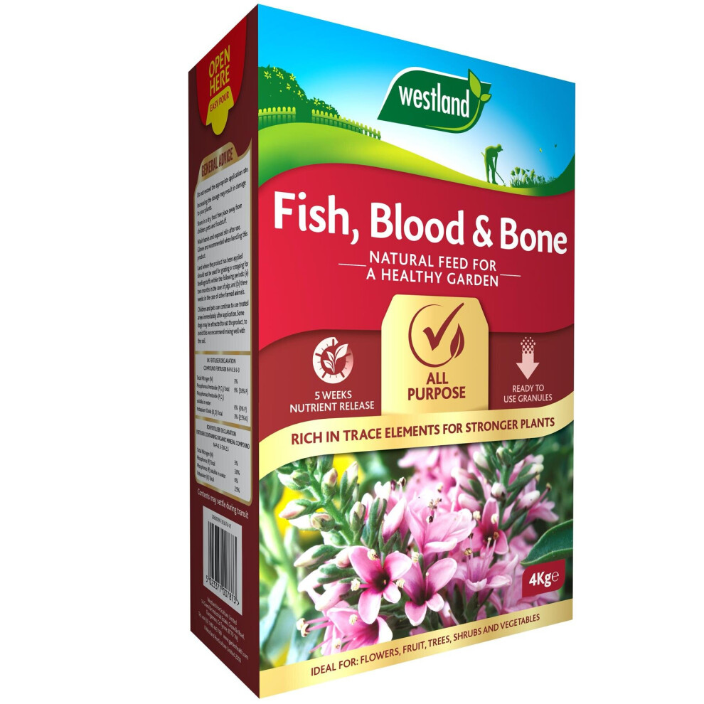 Westland Fish Blood & Bone 4kg 20600099