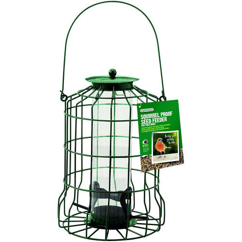 Gardman Gardman Squirrel Proof Seed Feeder A01620